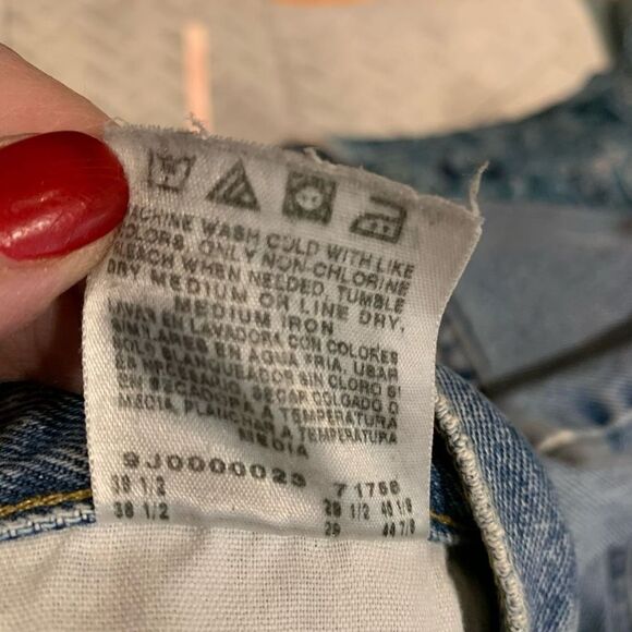 Lee Jeans Women Distressed Lightwash Regular Fit Midrise 38x29‎ - Picture 5 of 8